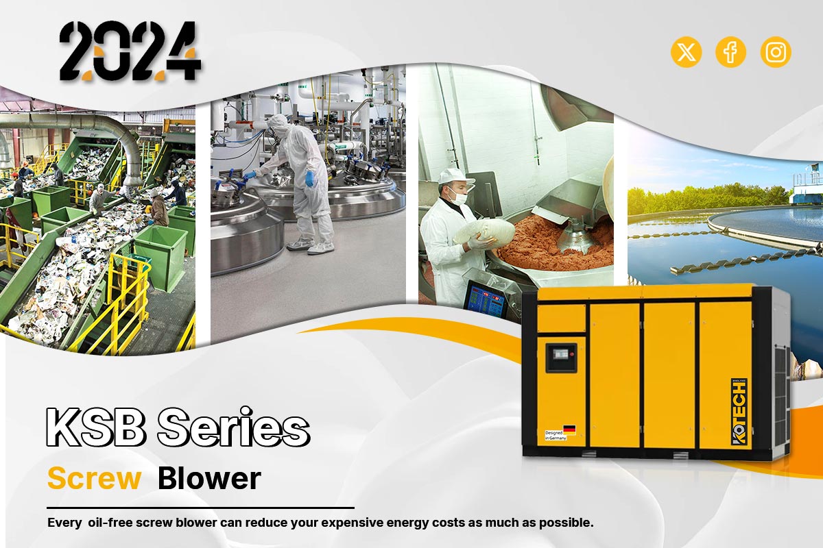 Kotech KSB Series Screw Blower