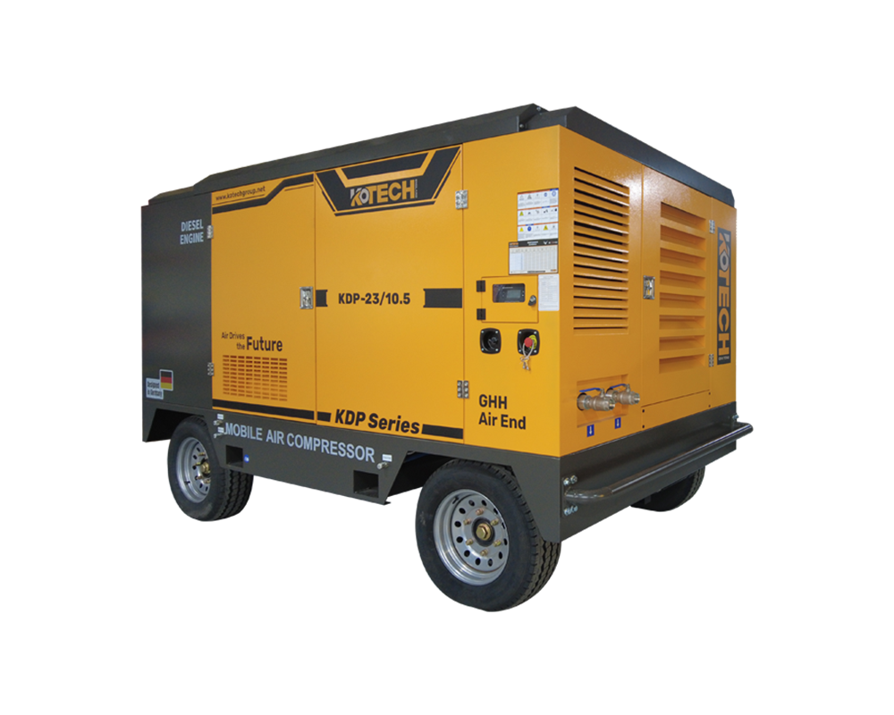 KDP-23-10.5 mobile air compressor
