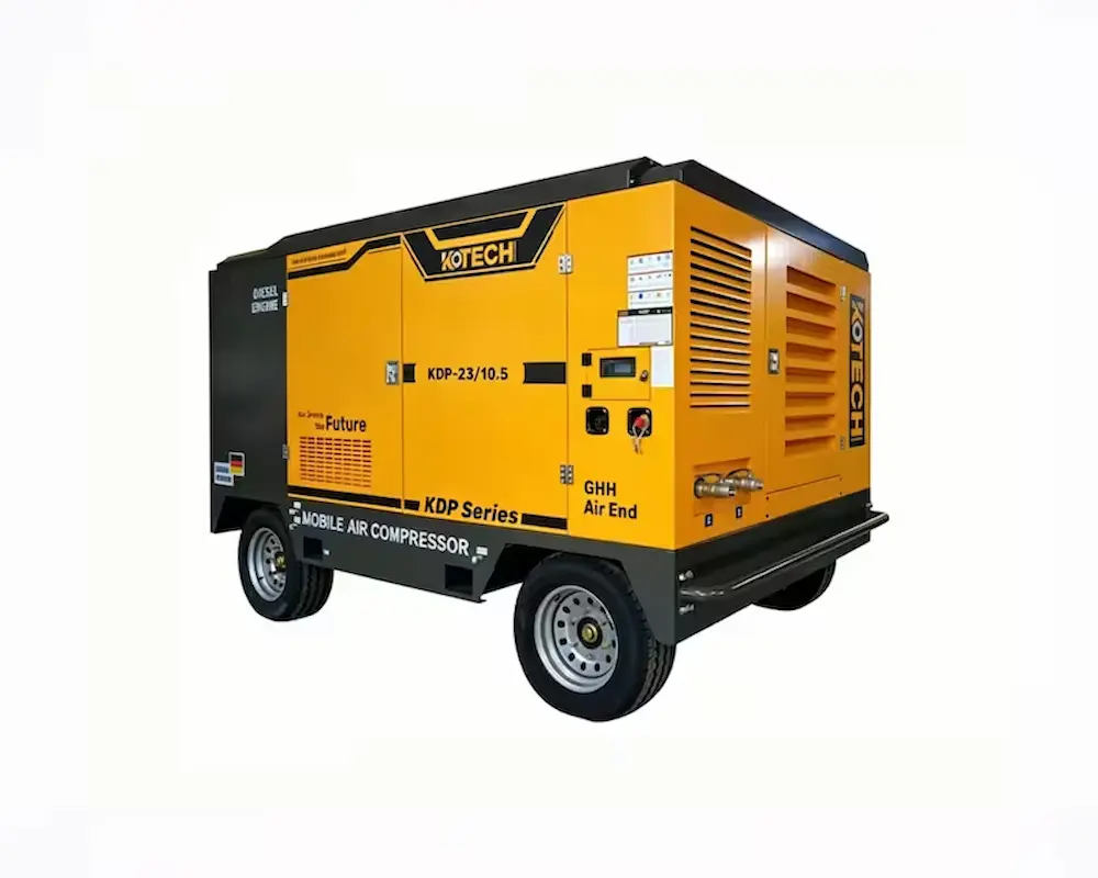 Large Diesel Mobile Air Compressor (2)