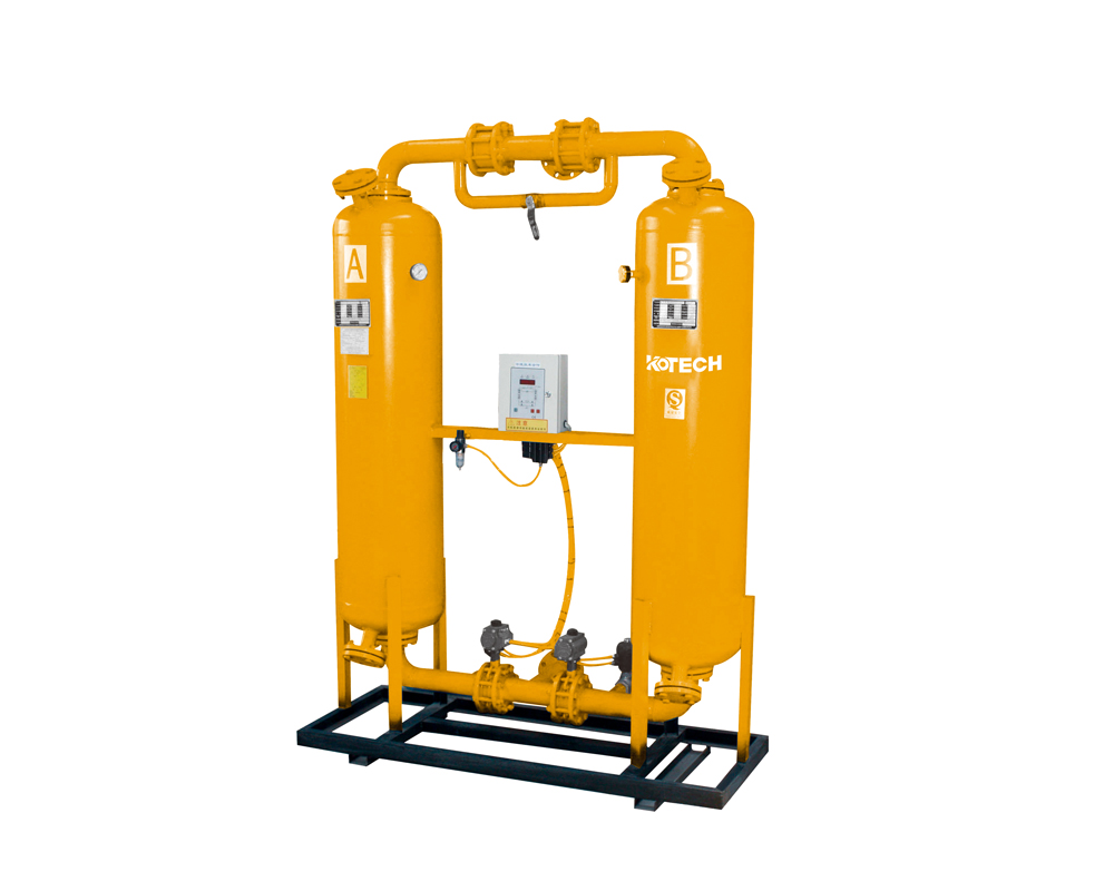 Heatless Purge Desiccant Compress Air Dryer