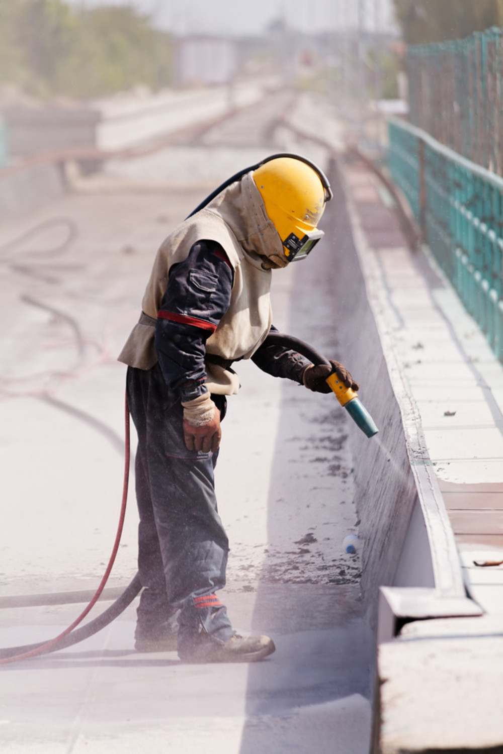 Sandblasting Work
