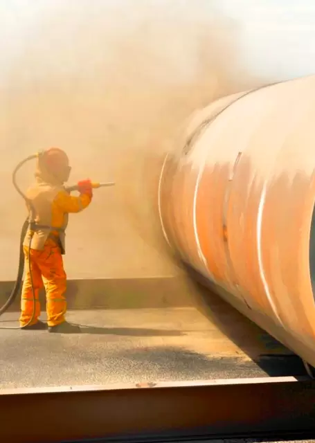 Air Compressor Solution for Sandblasting