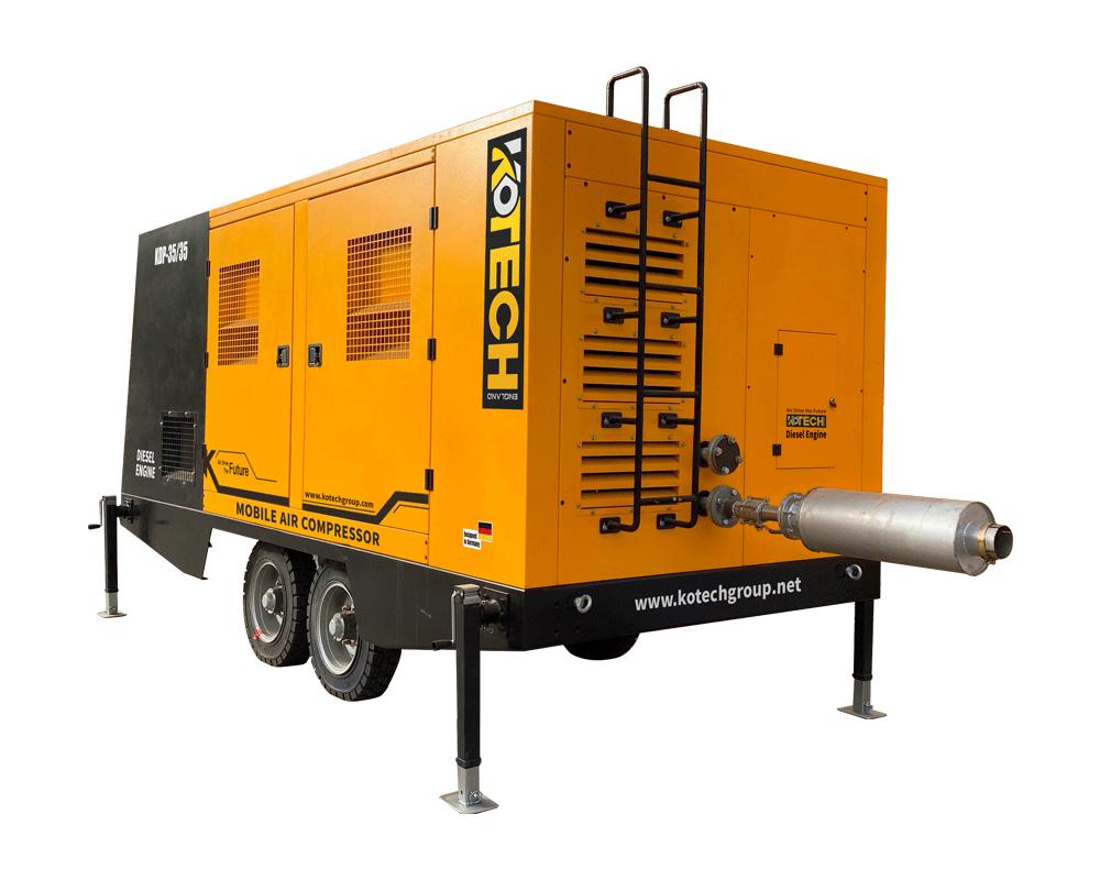 KDP Series 35/35 Diesel Portable Air Compressor