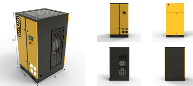 kotech upright structure saves more space 