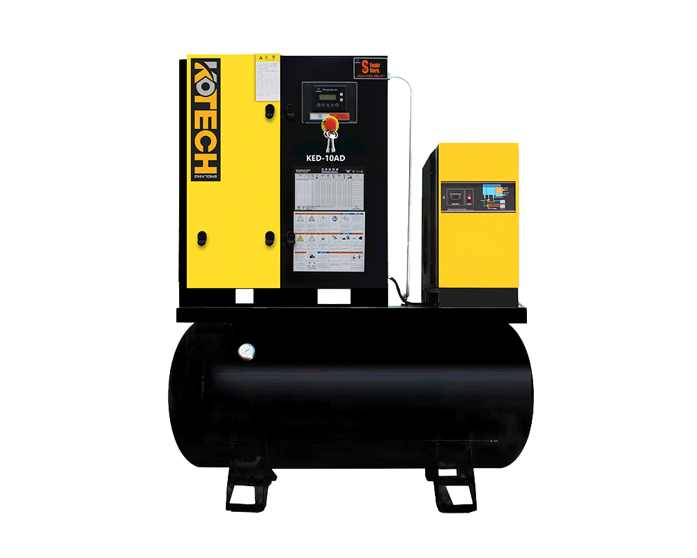 7.5 - 22 Kw Integrated Screw Air Compressor