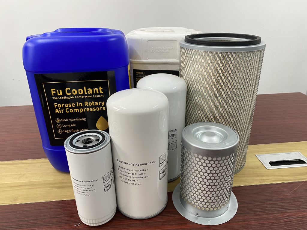 Kotech Air compressor oil, air filter, oil filter