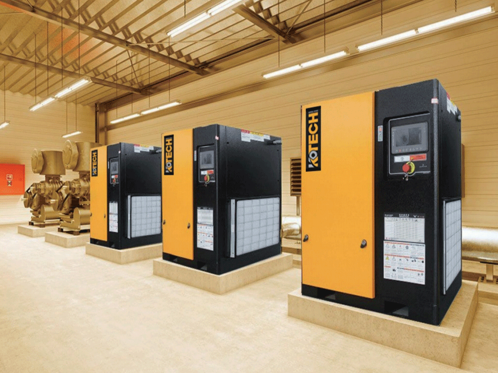 kotech KES series rotary screw air compressor