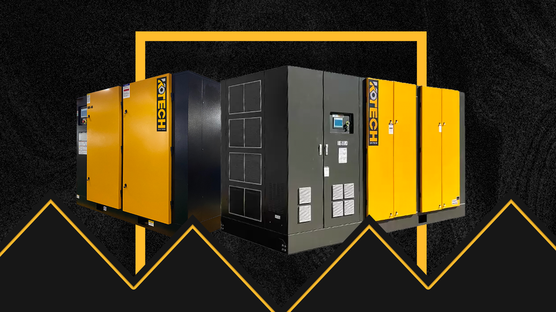 kotech Rotary Screw Air Compressors banner