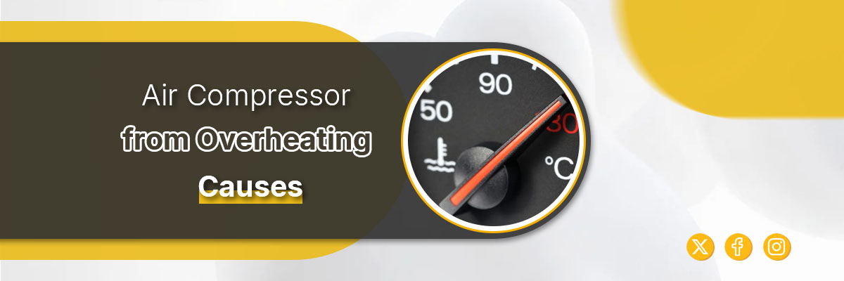 Kotech Air Compressor overheating Cause