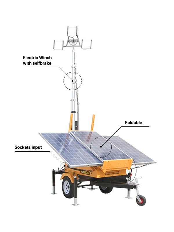 Solar Light Tower