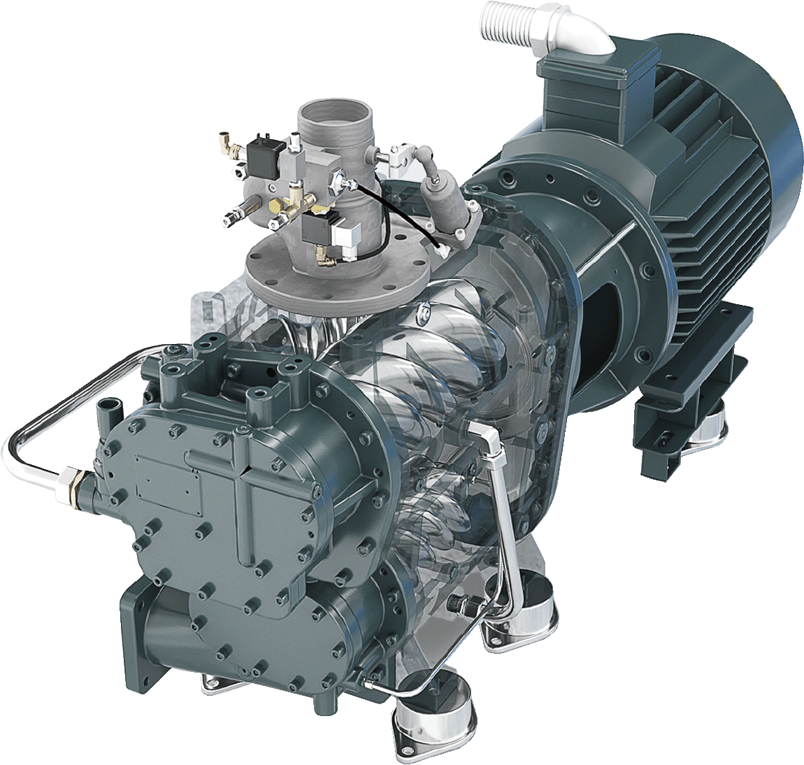 air end Two-Stage Compression Air End
