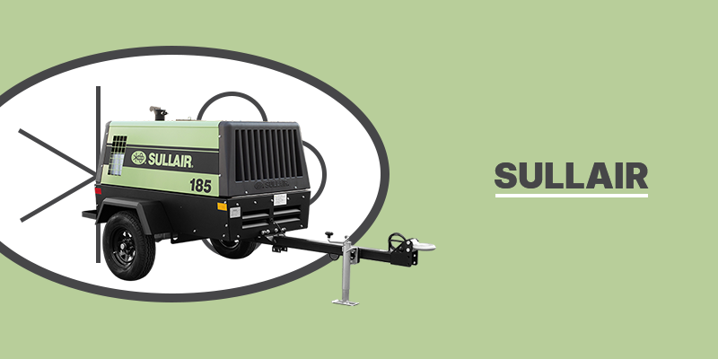 sullair portable air compressor brand