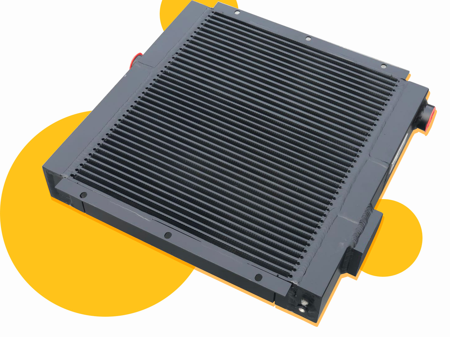 Air compressor coolers