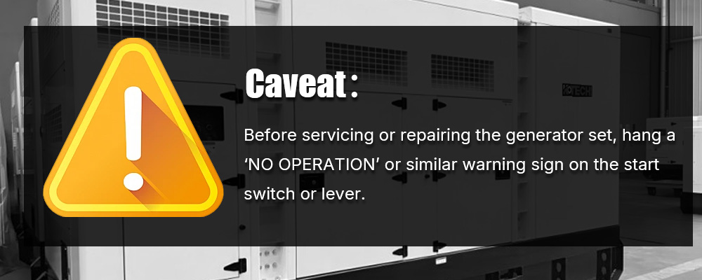 Diesel Generator Engine Precautions