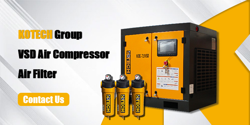 KOTECH Group VSD Air Compressor Air Filter