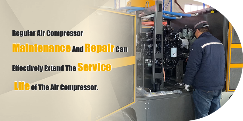 Regular KOTECH air compressor maintenance and repair can effectively extend the service life of the air compressor