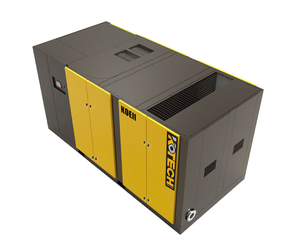 Kotech koe II series 315-355kw screw air compressor