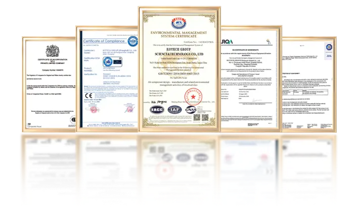 Kotech Air Compressor Certification Exhibition