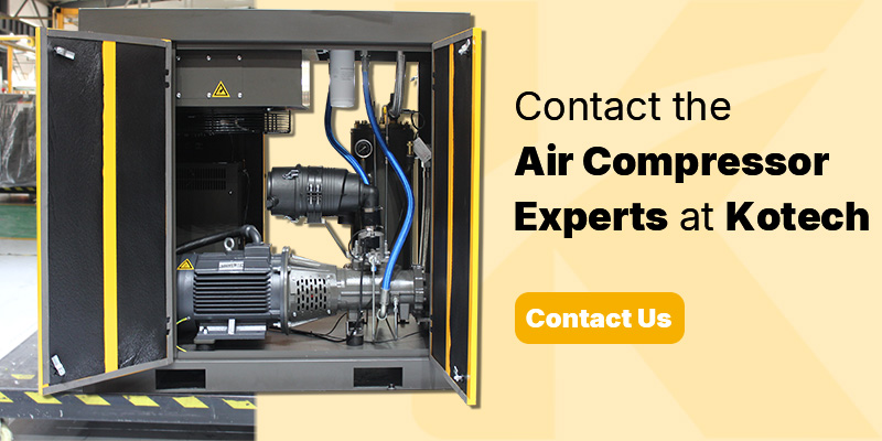 kotech air compressor installation diagram