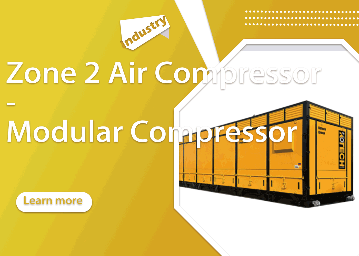 Zone 2 Air Compressor - Modular Compressor