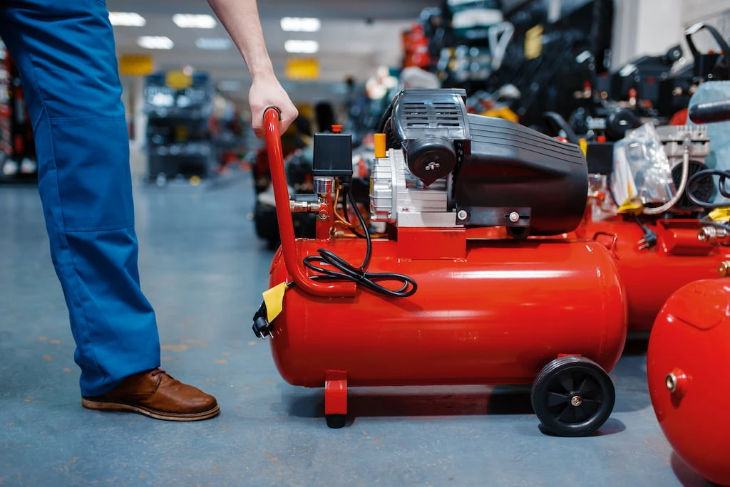 How to use air compressor for tire