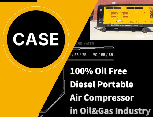 KOP 42/10 Oil-Free Diesel Portable Air Compressor: Continuous Efficiency