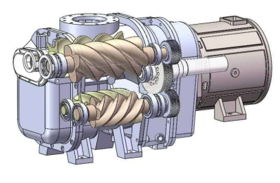 two stage air compressor working principle