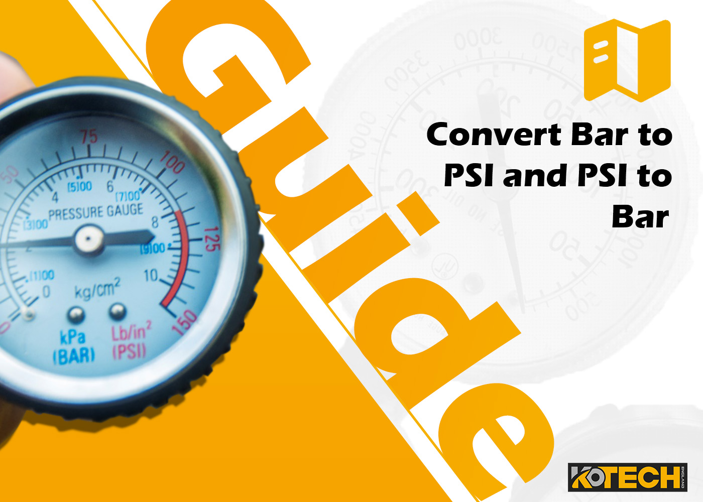 Convert Bar to PSI and PSI to Bar