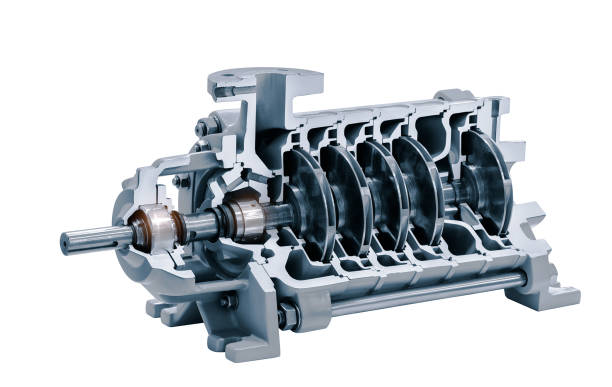 How does a centrifugal compressor work
