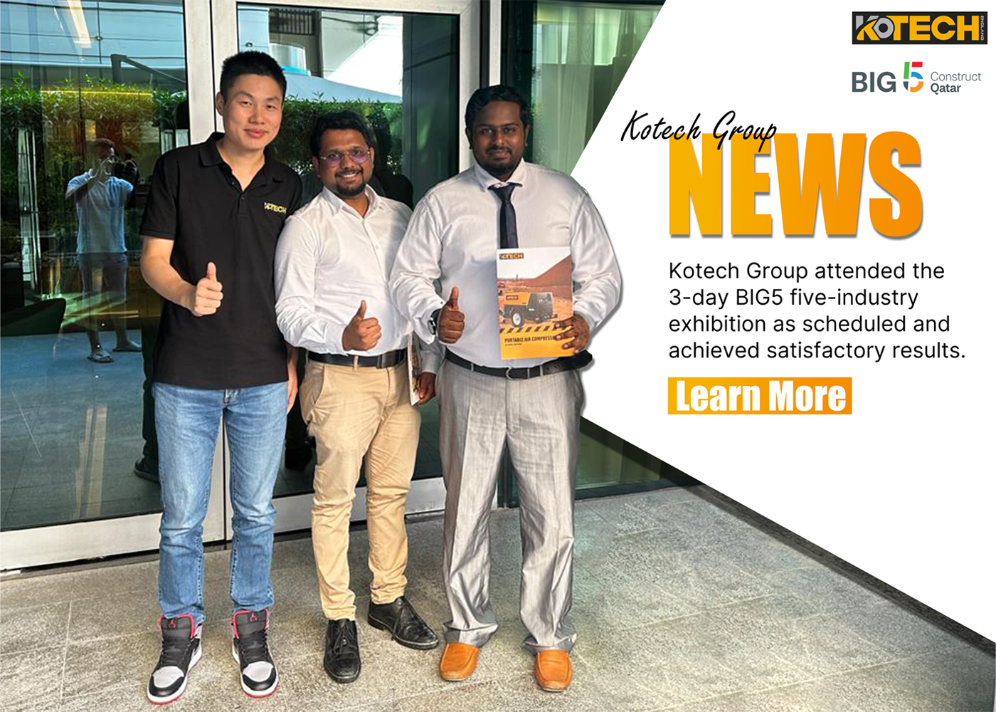 Kotech Group’s BIG5 Doha Trip Has Successfully Completed