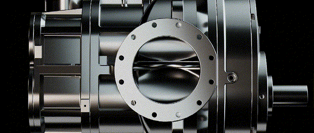 Positive displacement screw air compressor