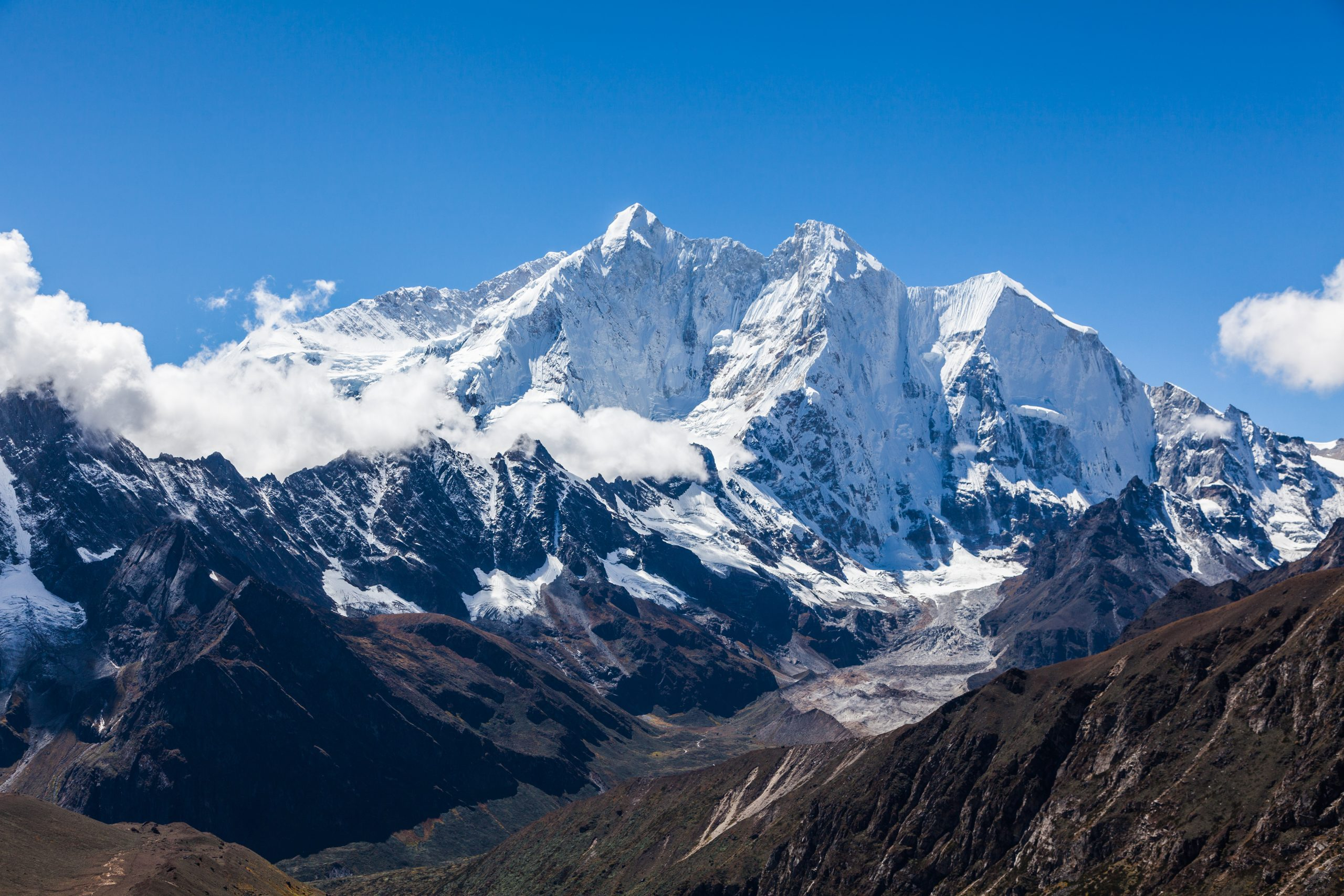 High altitude mountains