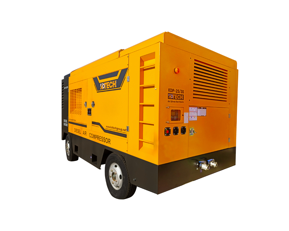 KDP Series 900~1150CFM VSD Diesel Air Compressor