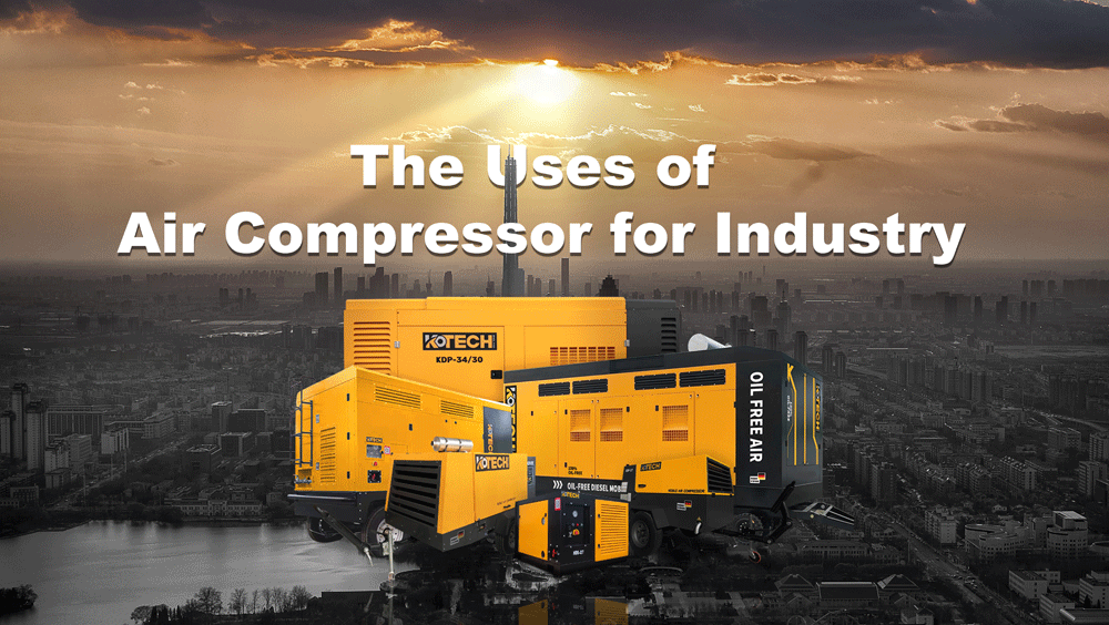 The Uses of Air Compressor for Industry