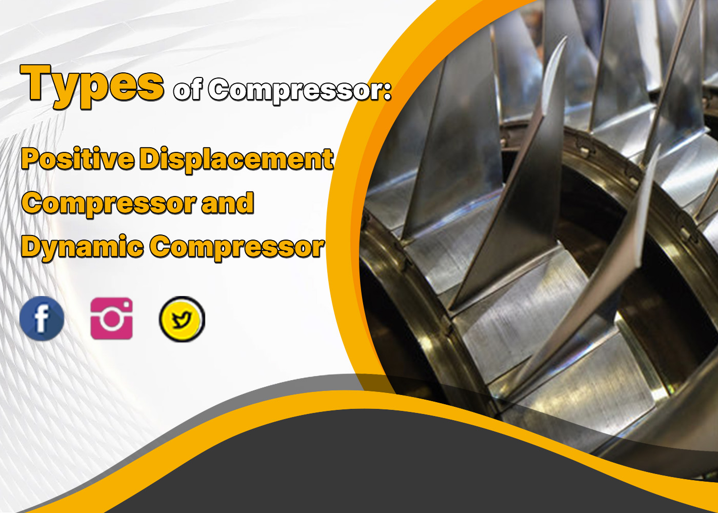 Types of Compressor Positive Displacement Compressor and Dynamic Compressor