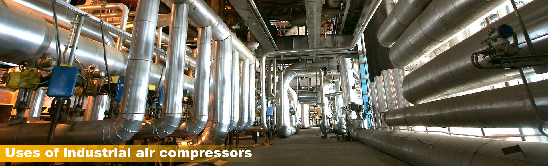 Uses of industrial air compressors