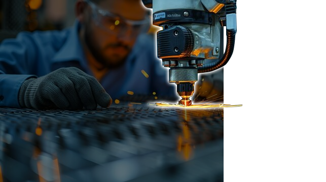 How does laser cutting work