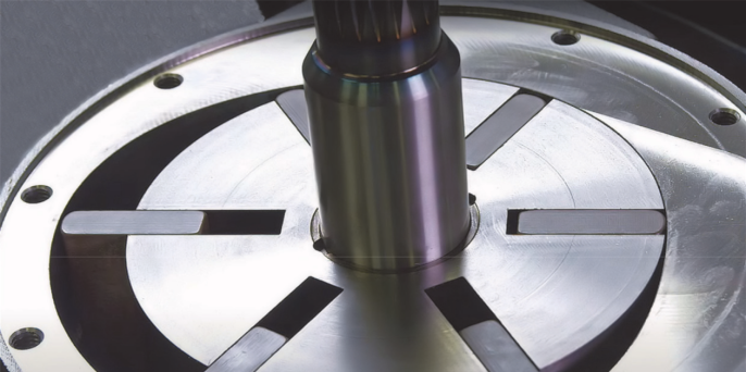 Rotary vane ac compressor