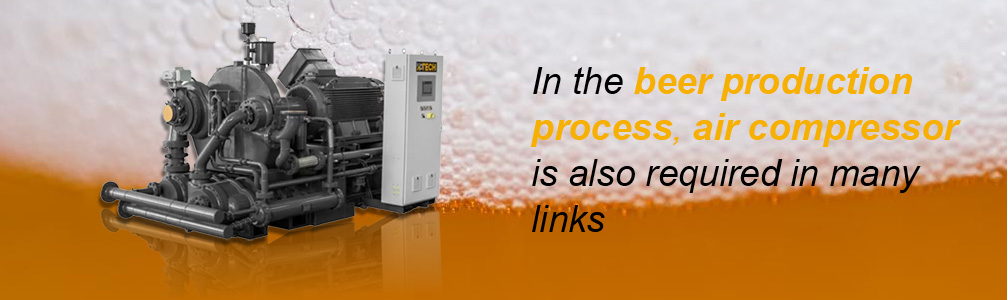 Why does beer brewing need an air compressor