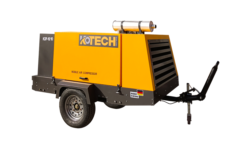 kotech KDP-375cfm portable air compressor