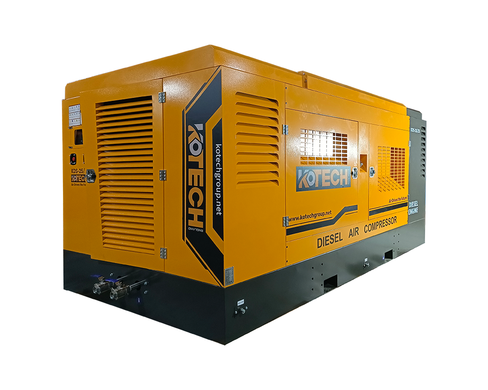 KDS Series 25-25 Skid Mounted Air Compressor