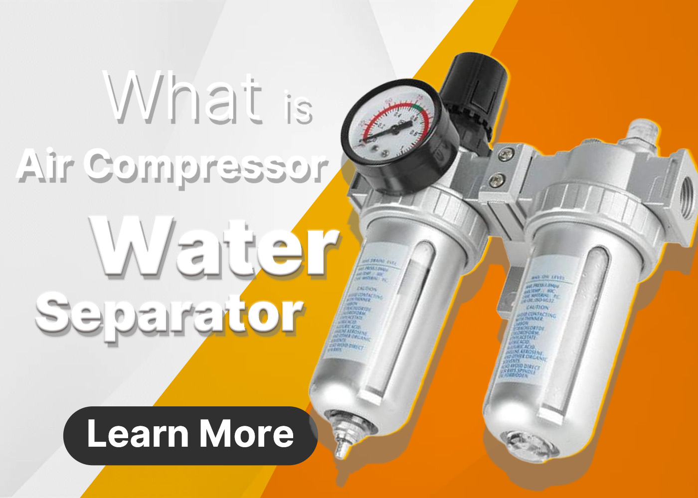 What is Air Compressor Water Separator