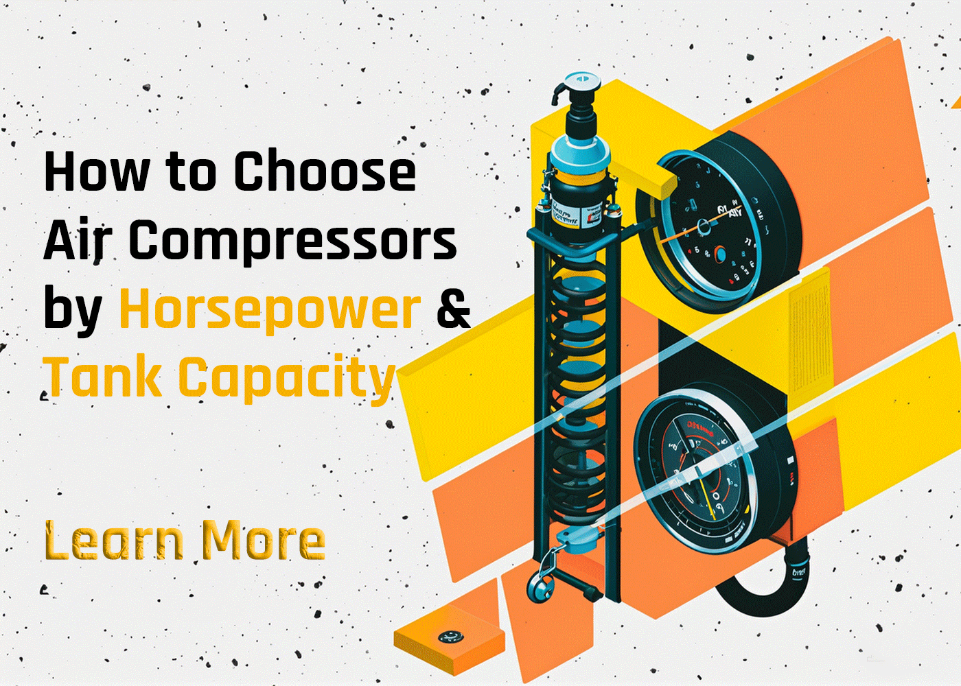 How to Choose Air Compressors by Horsepower & Tank Capacity