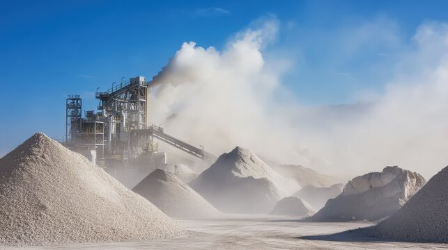 Cement plant dust