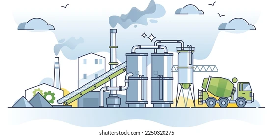 Cement plant dust