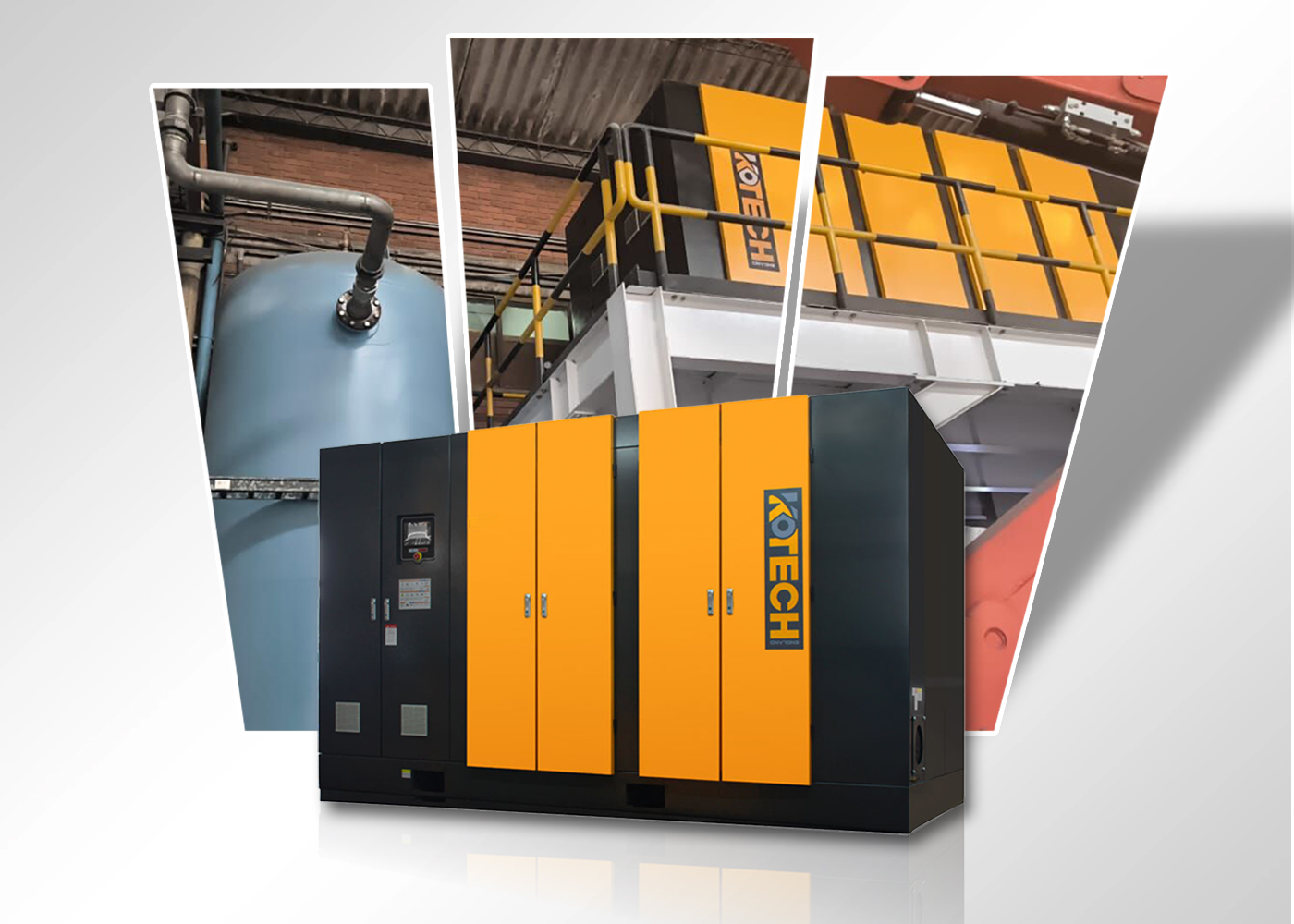 Kotech Group VFD Screw Compressors Power the Packaging Industry
