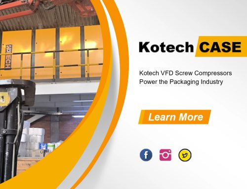 Kotech VFD Screw Compressors Power the Packaging Industry