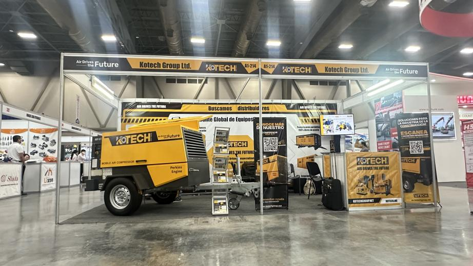 Kotech Compressor at Major Industry Exhibition