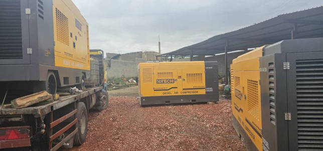 Kotech KDP-34/30 high-pressure air compressors
