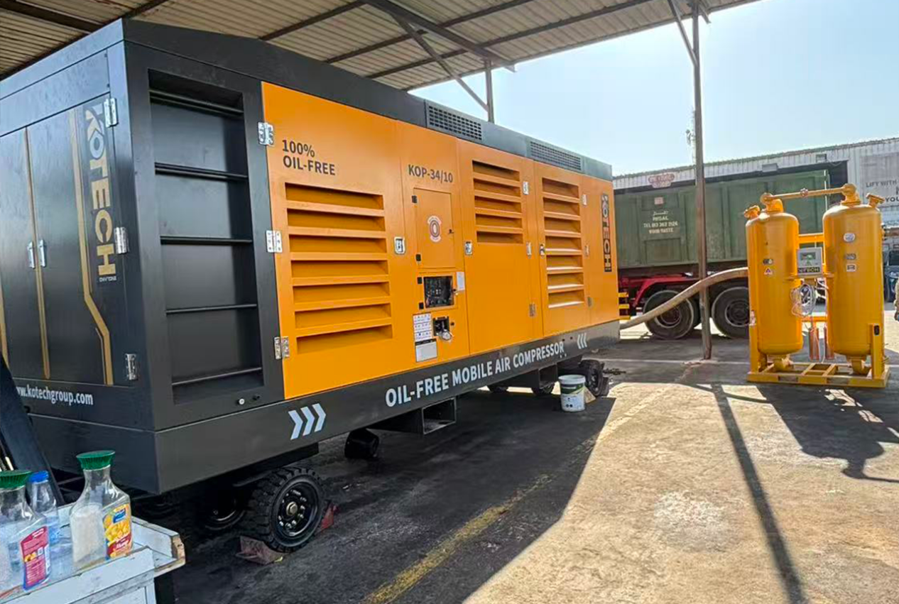 Kotech KOP 34-10 air compressor